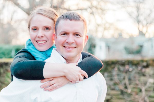 Couple getting married